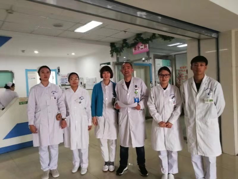 医学技术学院学生课间见习情况