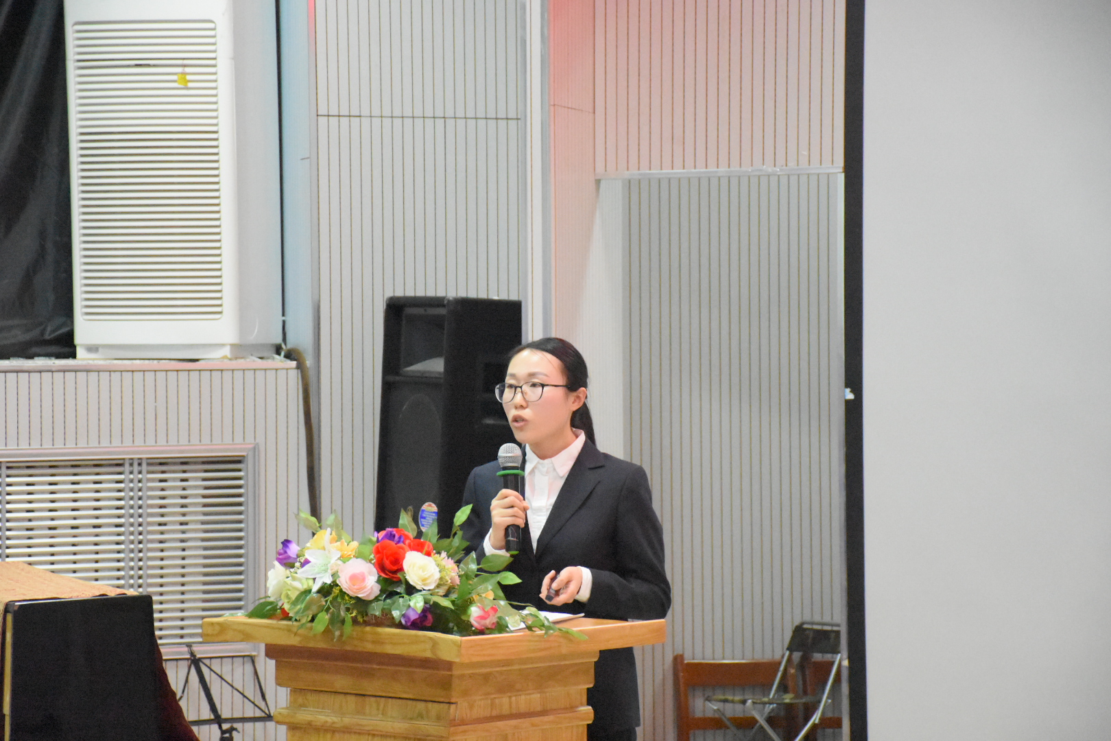 三学院联合承办伊春职业学院辅导员风采展示大赛（初赛）