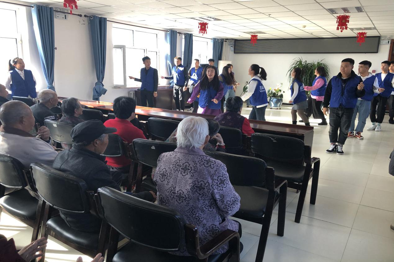 医学技术学院开展敬老院慰问活动