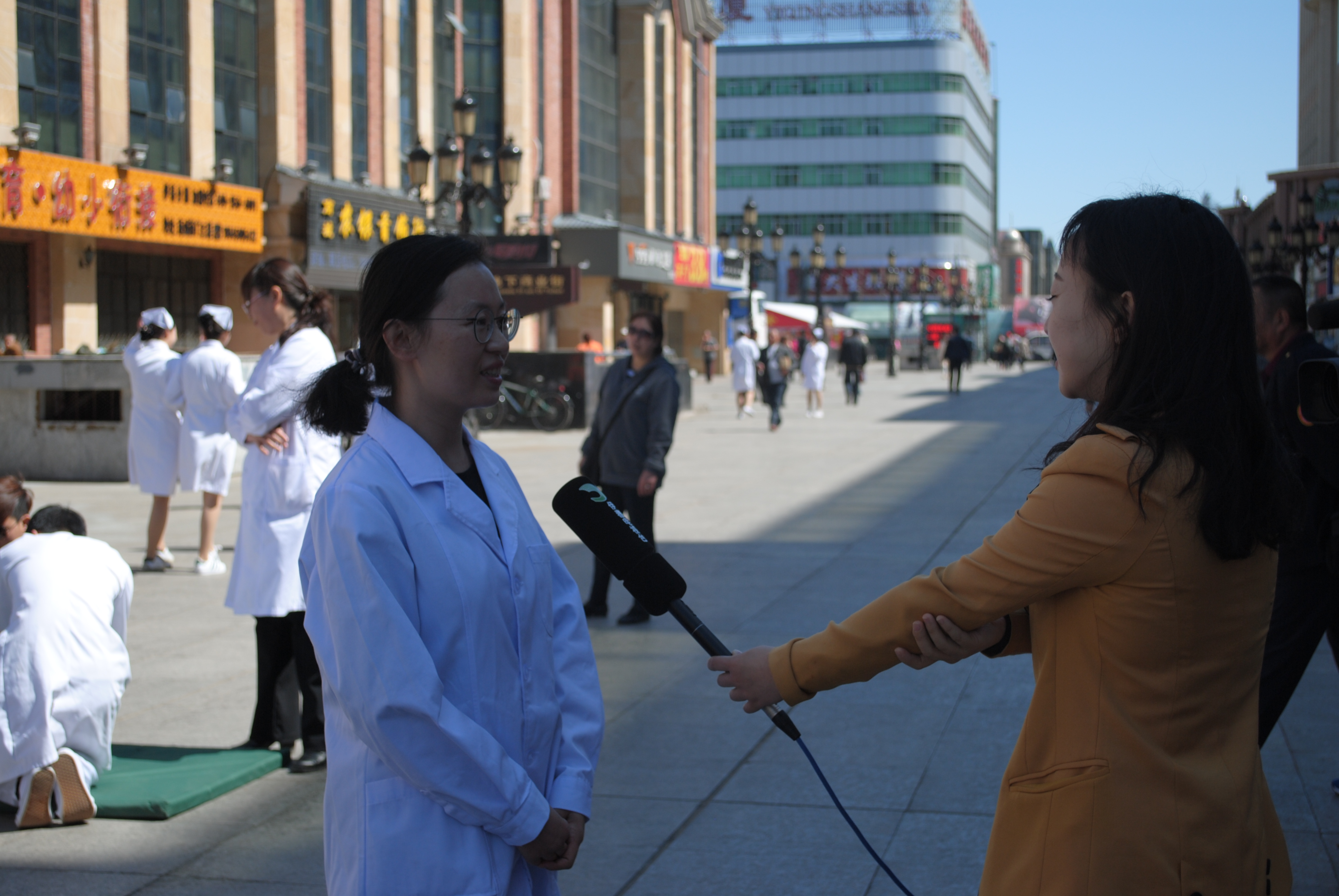 医学技术学院职业教育活动走进社区