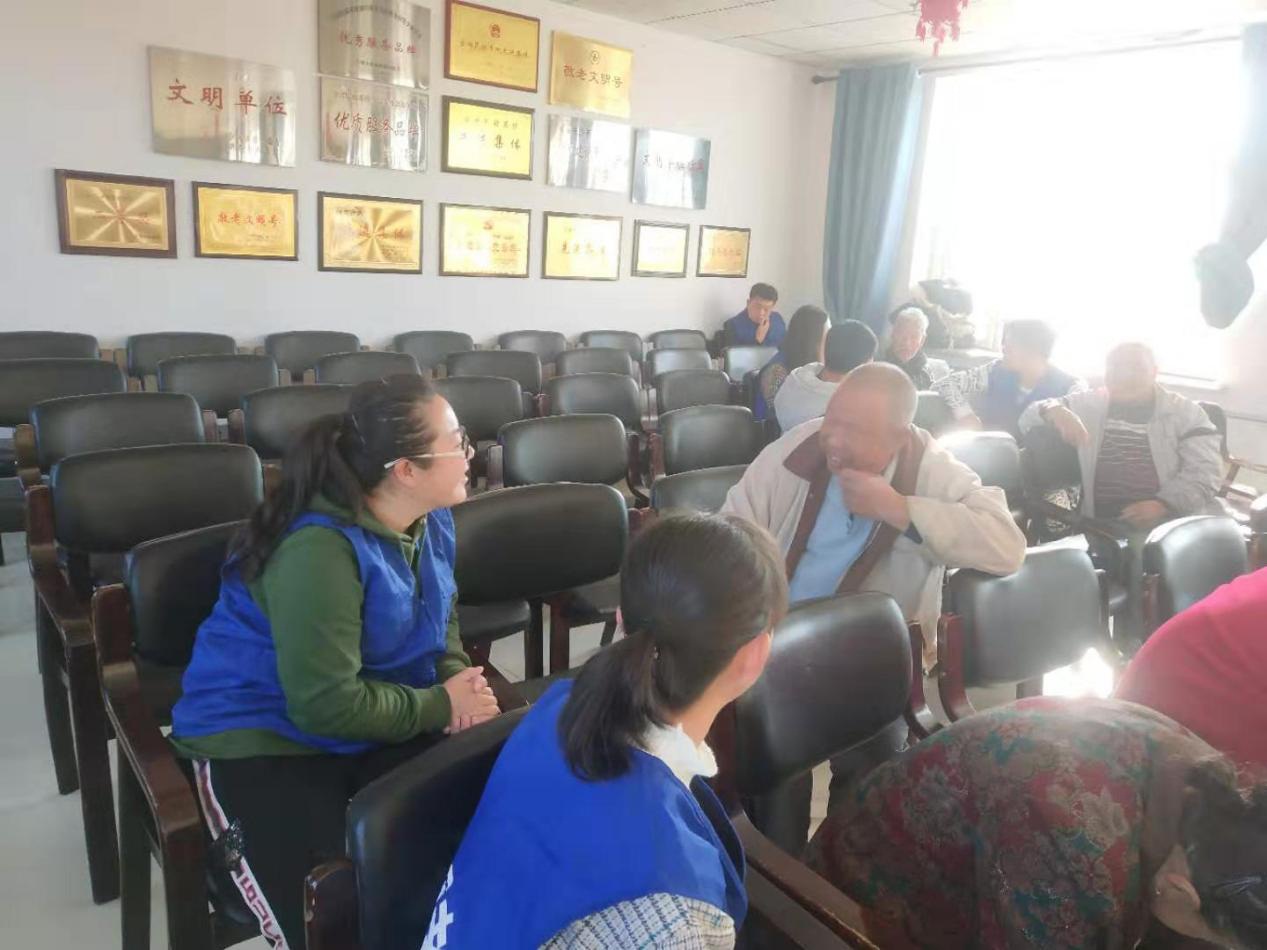 医学技术学院开展敬老院慰问活动