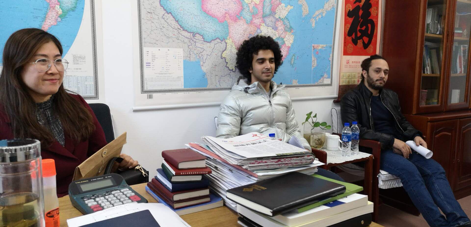 我院接收首批来华留学生