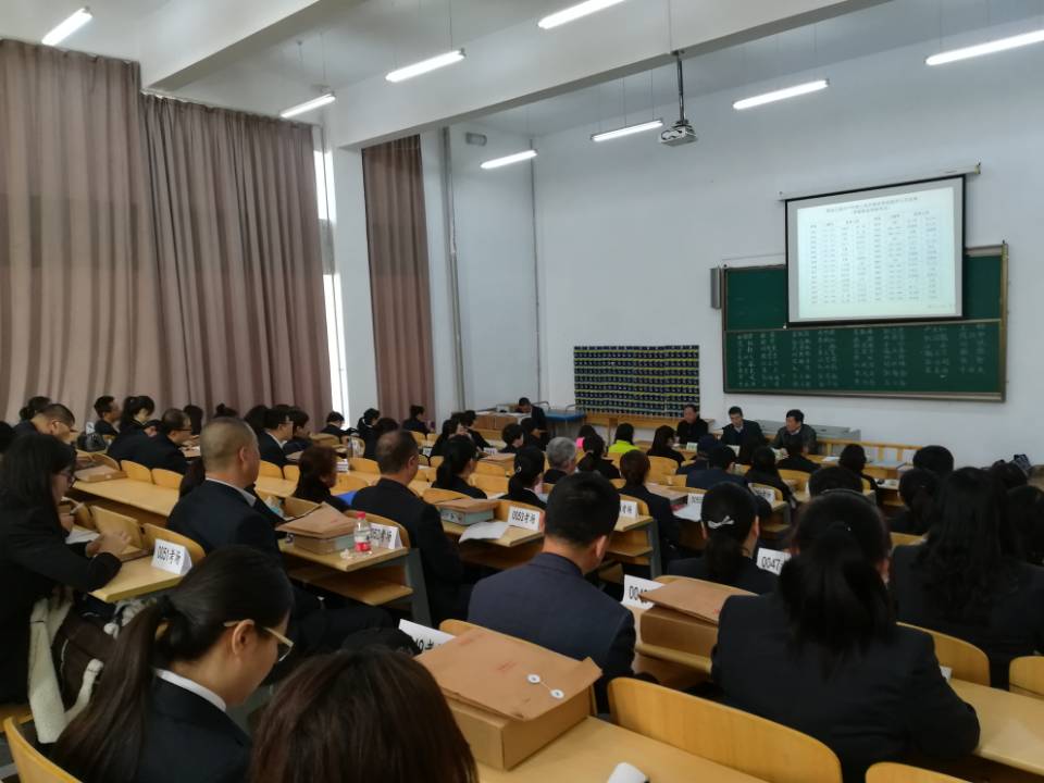 2019年伊春职业学院考点公务员录用考试笔试工作圆满落幕