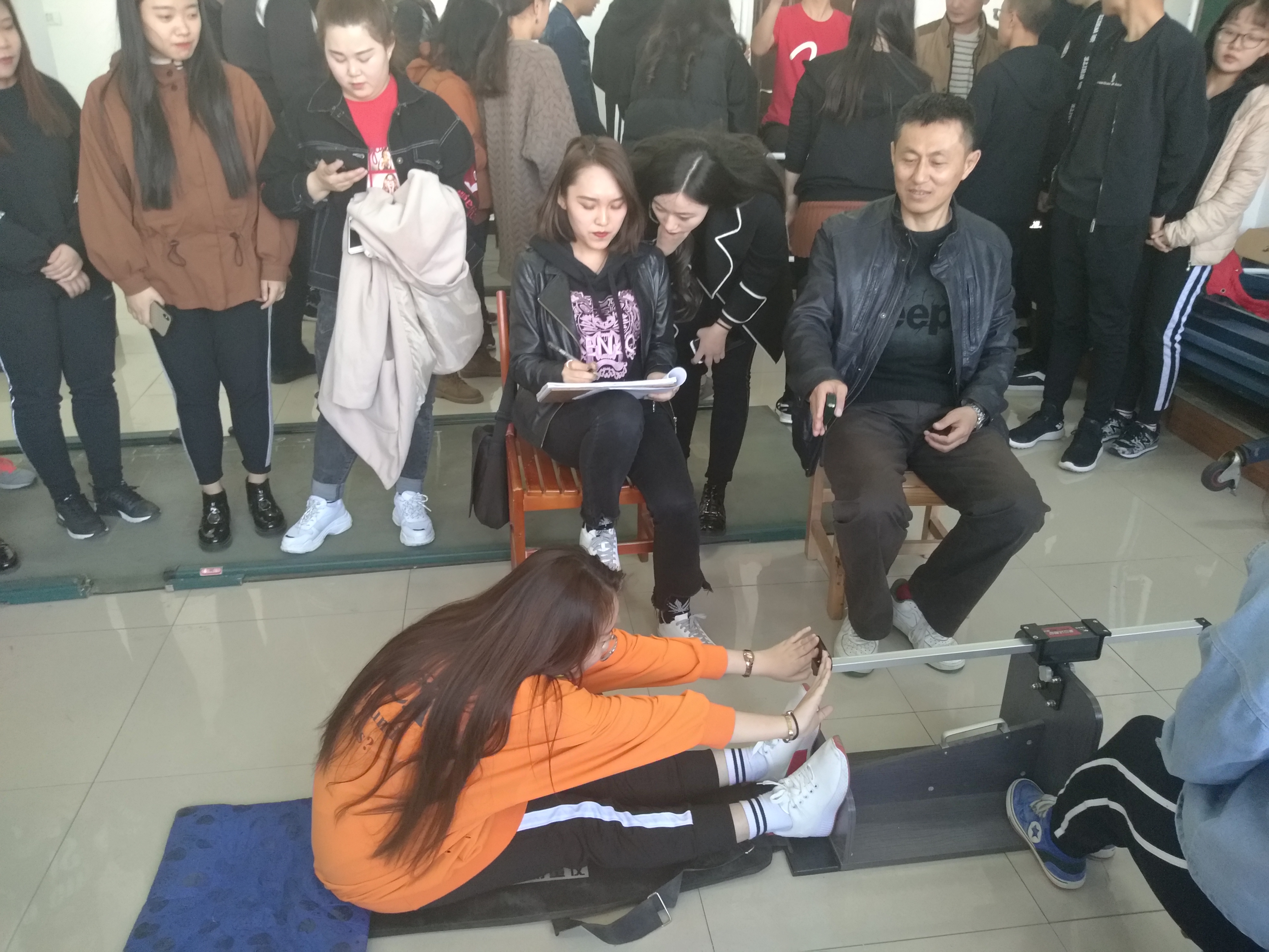 我院2018年度学生体质健康测试工作顺利开展